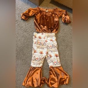 Thanksgiving girls outfit